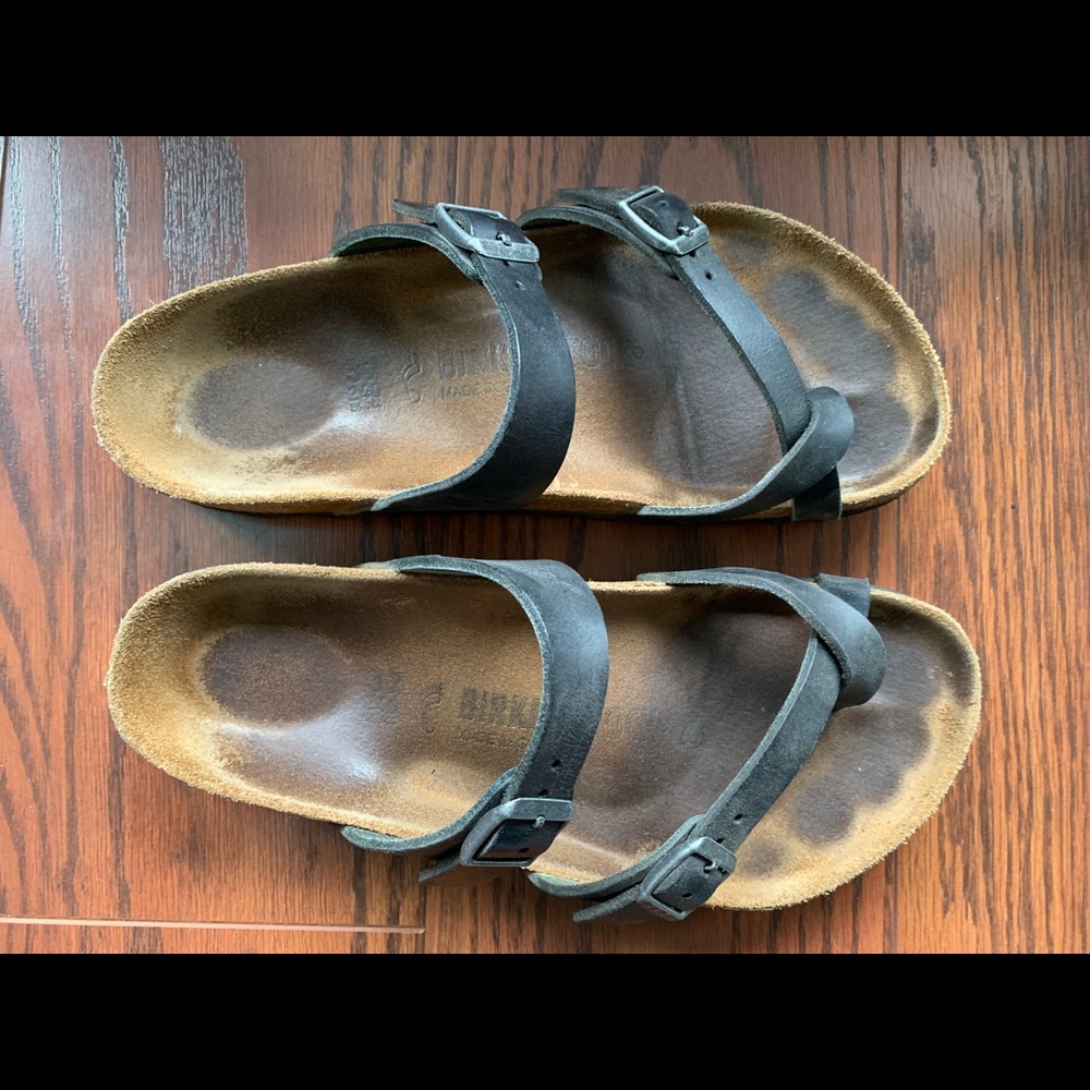 Birkenstock Mayari black leather